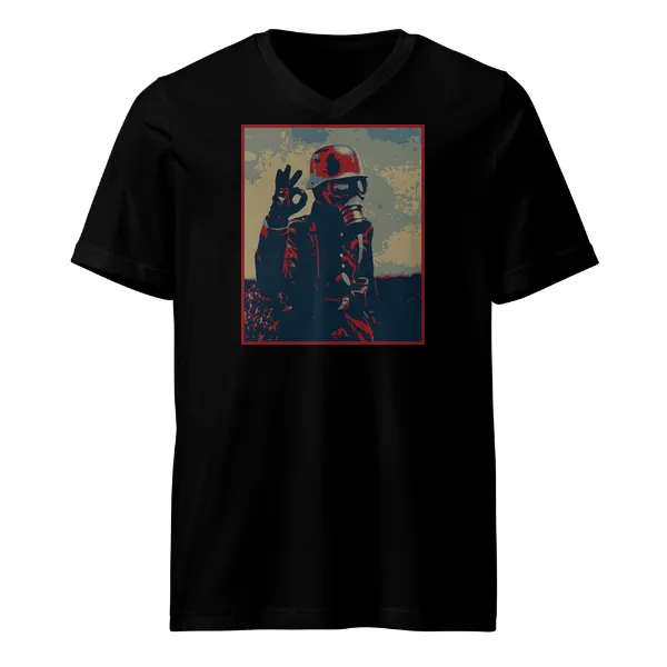 Ok WP - Mens • T-shirt • V-neck • Basic