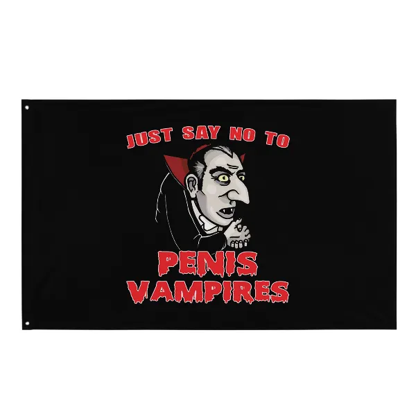 Penis Vampires - Flag • Small