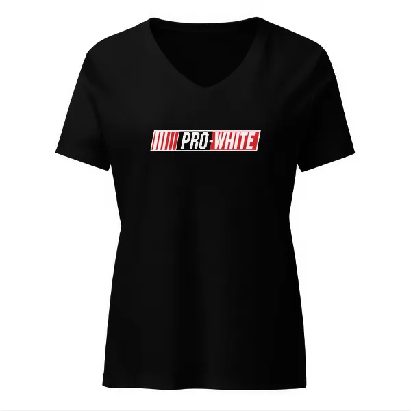 Pro White - Ladies • T-shirt • V-neck • Premium