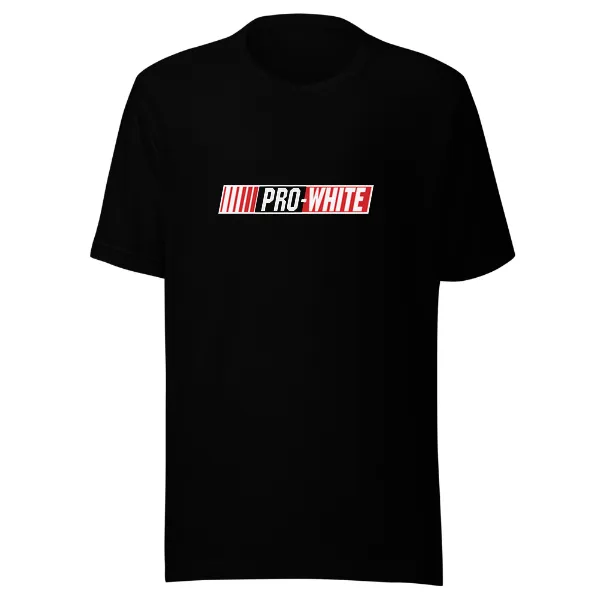 Pro White - Mens • T-shirt • Crew • Premium