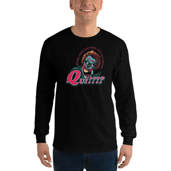Qui - Mens • T-shirt • Long Sleeve • Basic