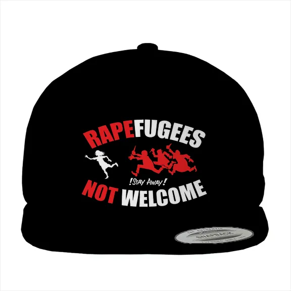 Rapefugees Not Welcome - Hat • Cotton Twill