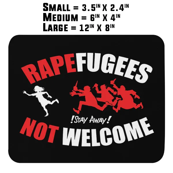Rapefugees Not Welcome - Magnet