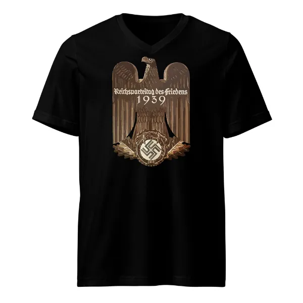 Reichsparteitag - Mens • T-shirt • V-neck • Basic