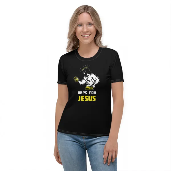 Reps For Jesus - Ladies • T-shirt • Crew • Premium