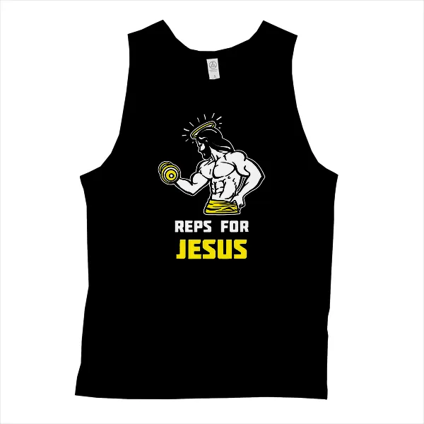 Reps For Jesus - Mens • Tank Top • Basic