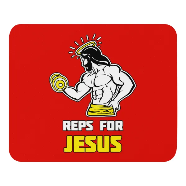 Reps For Jesus - Mouse Pad - Image 3