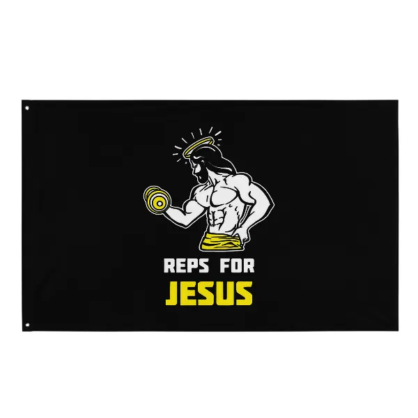Reps For Jesus - Flag • Small