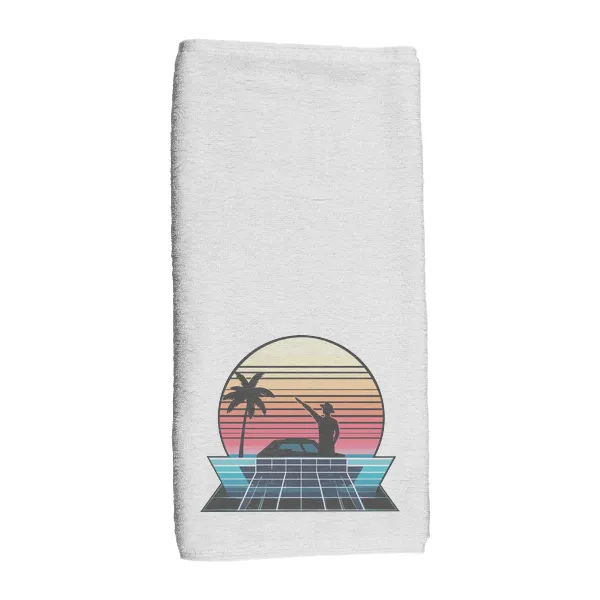 Retro Roman - Hand Towel