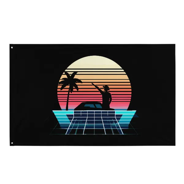 Retro Roman - Flag • Small