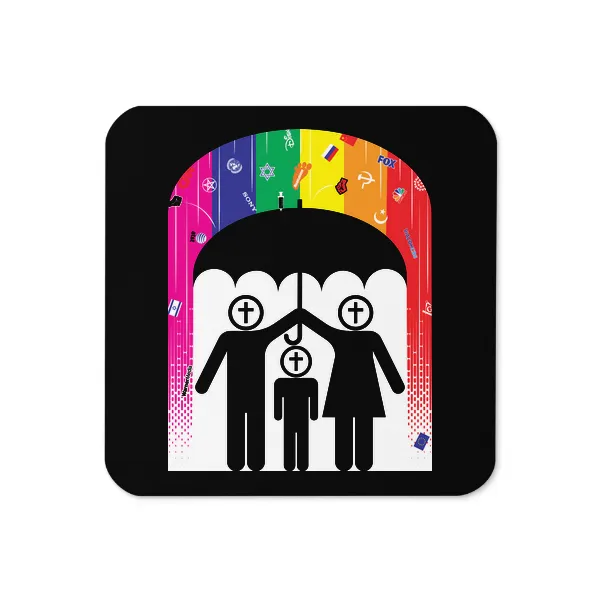 Robinson Family Cross - Coaster