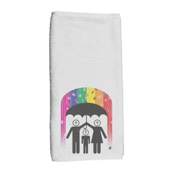 Robinson Family Cross - Hand Towel