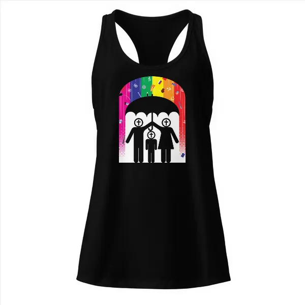 Robinson Family Cross - Ladies • Razorback Tank • Premium