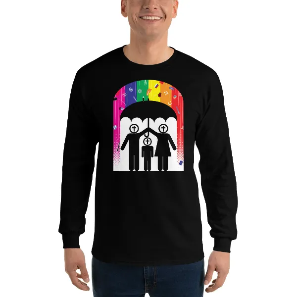 Robinson Family Cross - Mens • T-shirt • Long Sleeve • Basic