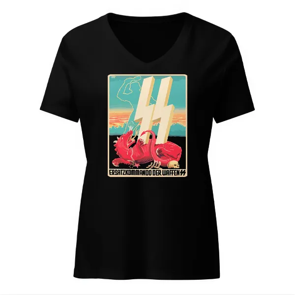 SS Dragon Slayer - Ladies • T-shirt • V-neck • Premium