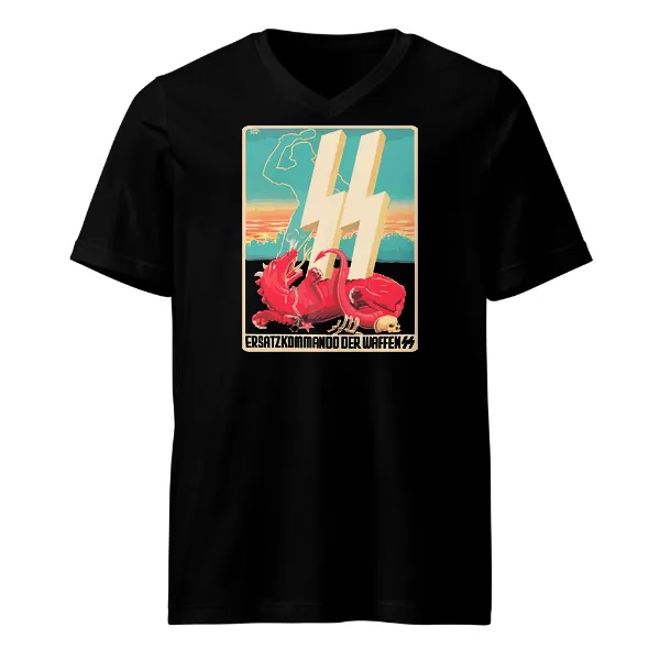 SS Dragon Slayer - Mens • T-shirt • V-neck • Premium
