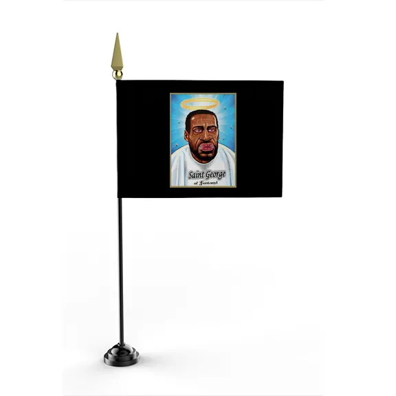 Saint George of Fentanyl - Flag • Mini