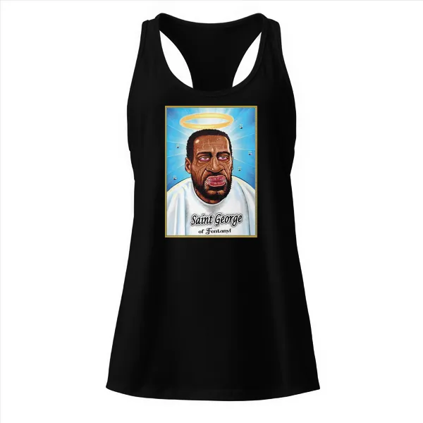Saint George of Fentanyl - Ladies • Razorback Tank • Premium