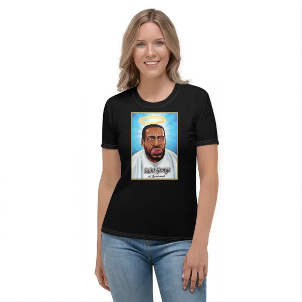 Saint George of Fentanyl - Ladies • T-shirt • Crew • Basic