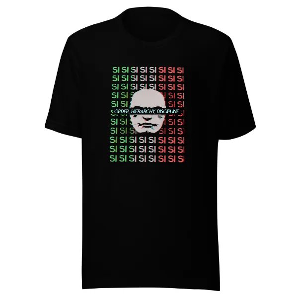 Si Si Si Mussolini - Mens • T-shirt • Crew • Premium
