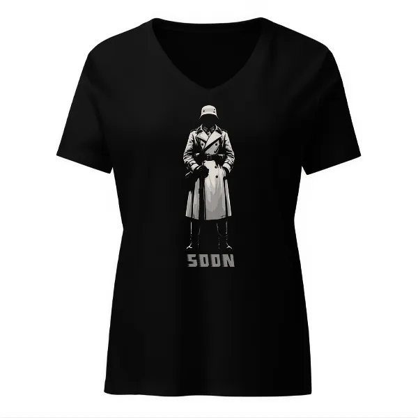 Soon SS - Ladies • T-shirt • V-neck • Premium