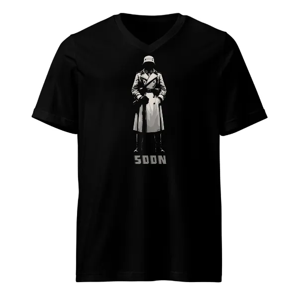 Soon SS - Mens • T-shirt • V-neck • Basic