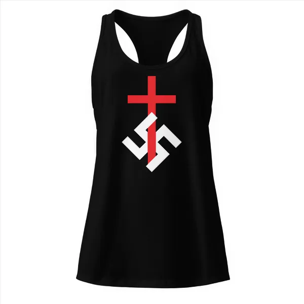 SwastiCross - Ladies • Razorback Tank • Premium