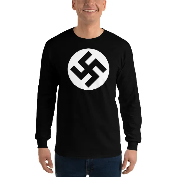 Swastika - Mens • T-shirt • Long Sleeve • Basic