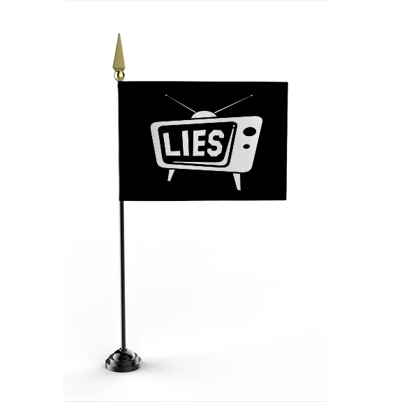 TV Lies - Flag • Mini