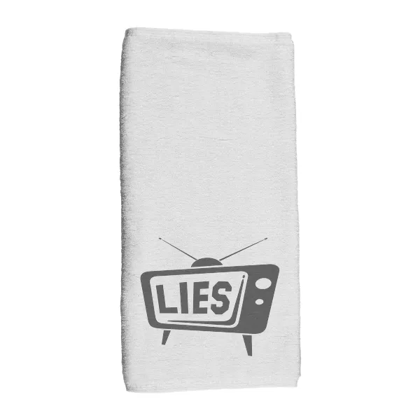TV Lies - Hand Towel