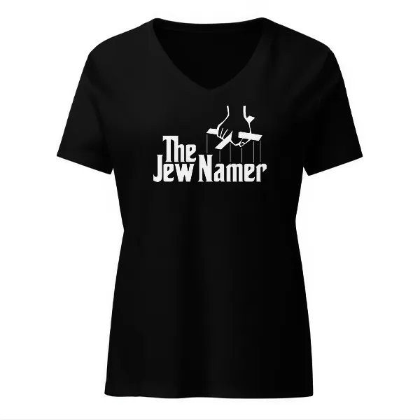 The Jew Namer - Ladies • T-shirt • V-neck • Premium