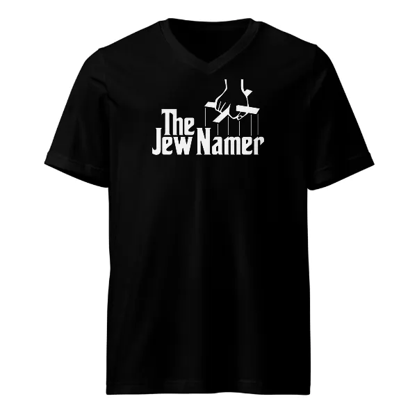 The Jew Namer - Mens • T-shirt • V-neck • Premium
