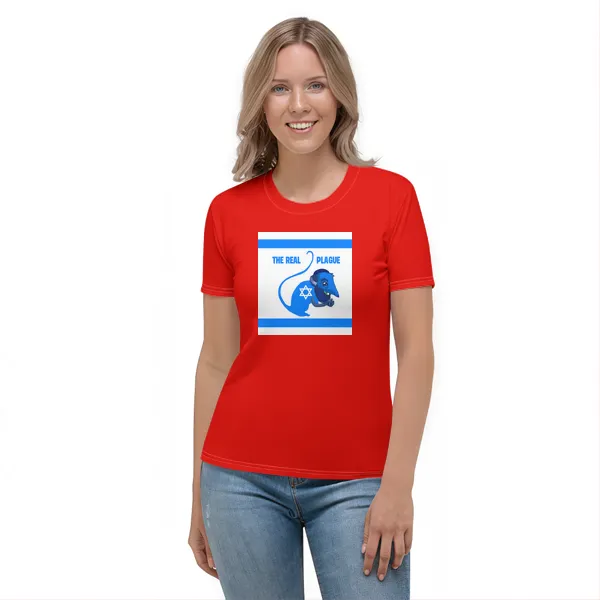 The Real Plague - Ladies • T-shirt • Crew • Premium - Image 3