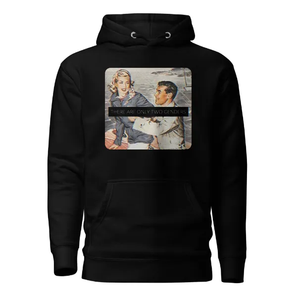 There is Only 2 Genders - Mens • Hoodie • Premium