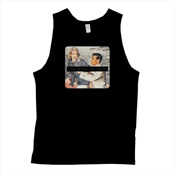 There is Only 2 Genders - Mens • Tank Top • Basic
