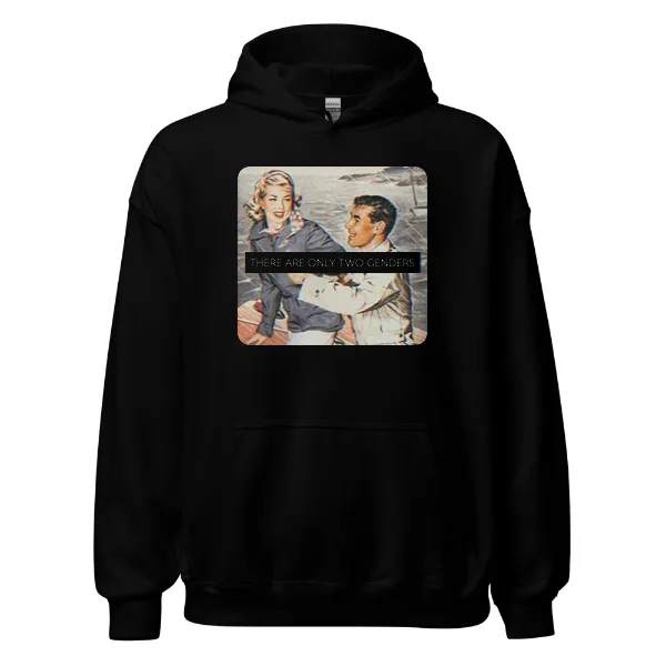 There is Only 2 Genders - Mens • Hoodie • Basic