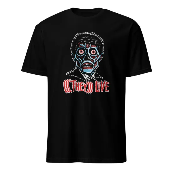 They Live - Mens • T-shirt • Crew • Basic