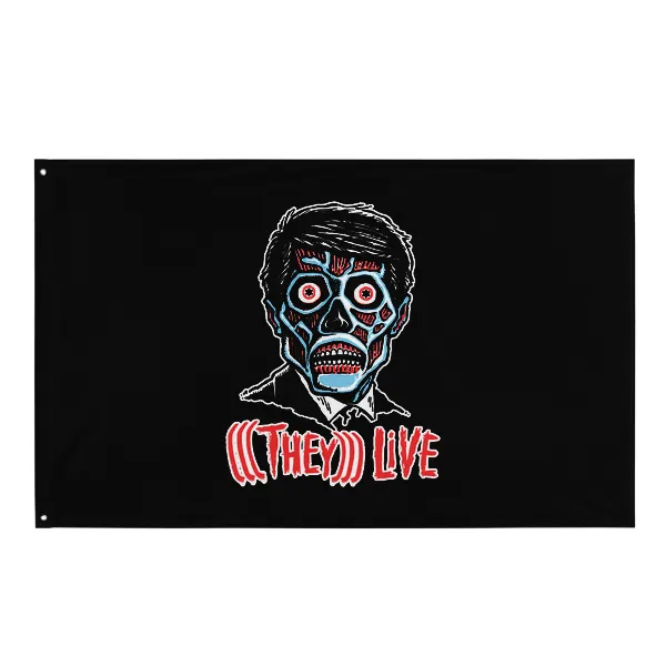 They Live - Flag • Small