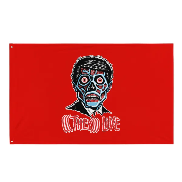 They Live - Flag • Small - Image 3