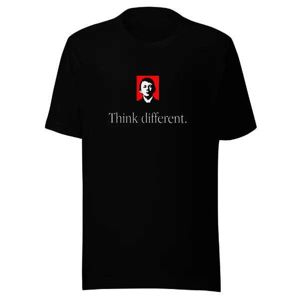 Think Different - Mens • T-shirt • Crew • Premium