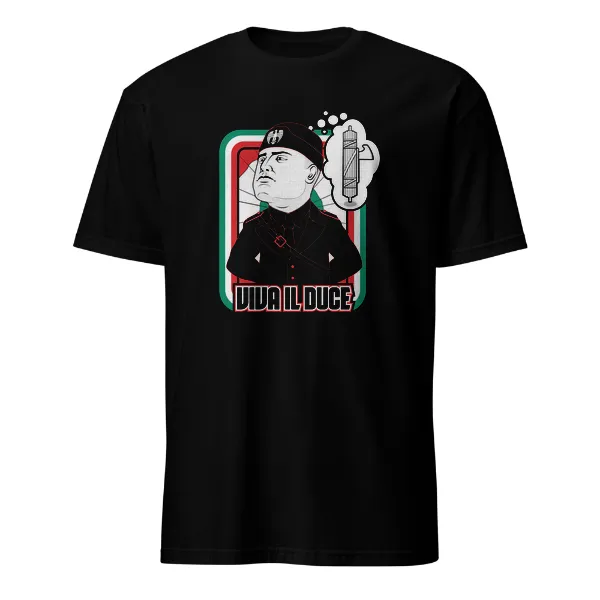 Viva Il Duce - Mens • T-shirt • Crew • Basic