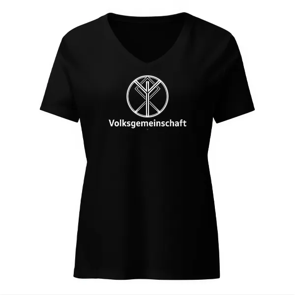 Volksgemeinschaft - Ladies • T-shirt • V-neck • Basic
