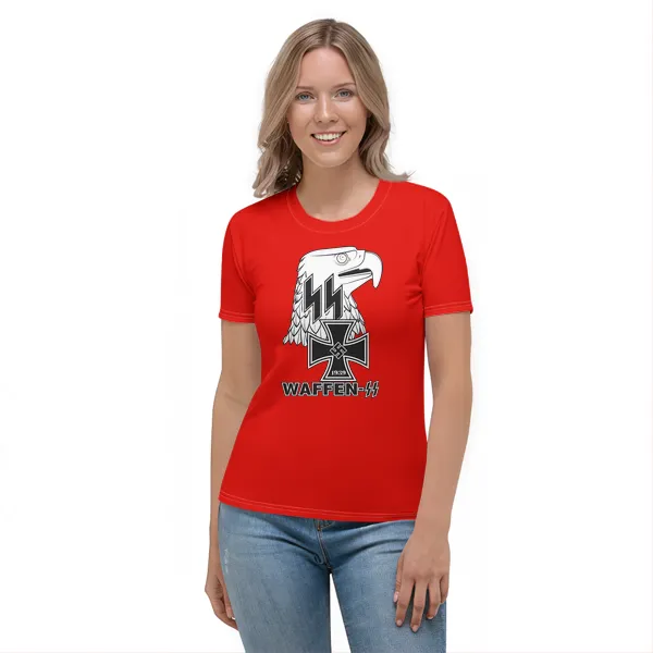 Waffen SS Eagle - Ladies • T-shirt • Crew • Premium - Image 3