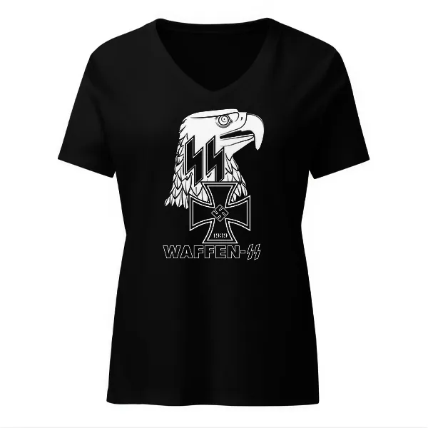 Waffen SS Eagle - Ladies • T-shirt • V-neck • Basic