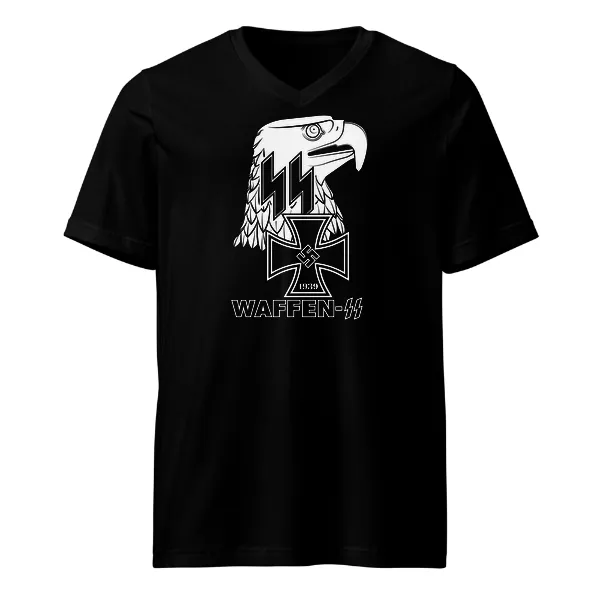 Waffen SS Eagle - Mens • T-shirt • V-neck • Premium