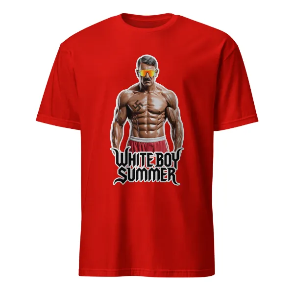 White Boy Summer - Hitler - Mens • T-shirt • Crew • Basic - Image 3