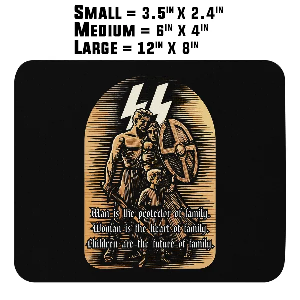 White Family SS - Magnet