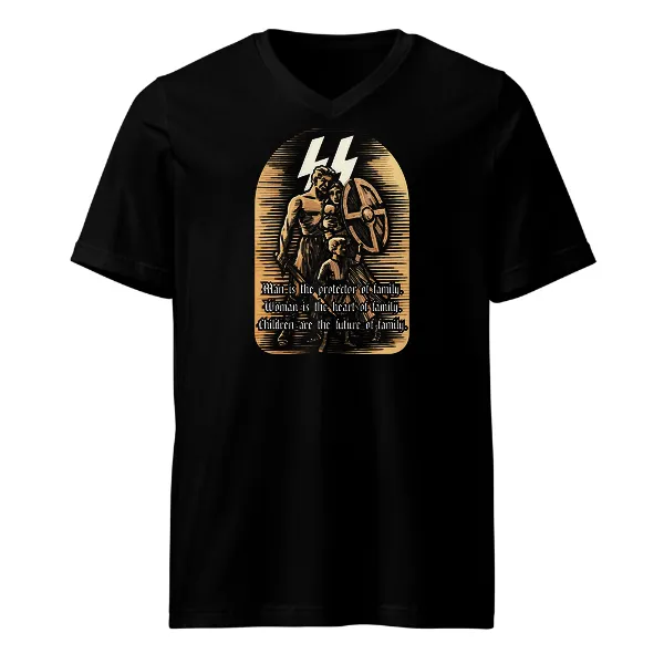 White Family SS - Mens • T-shirt • V-neck • Premium