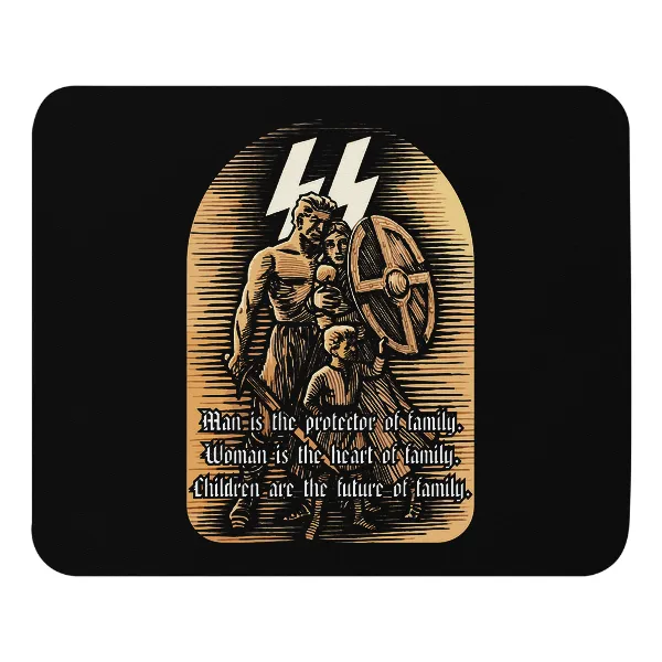White Family SS - Mouse Pad