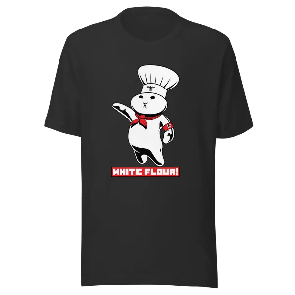 White Flour - Mens • T-shirt • Crew • Premium